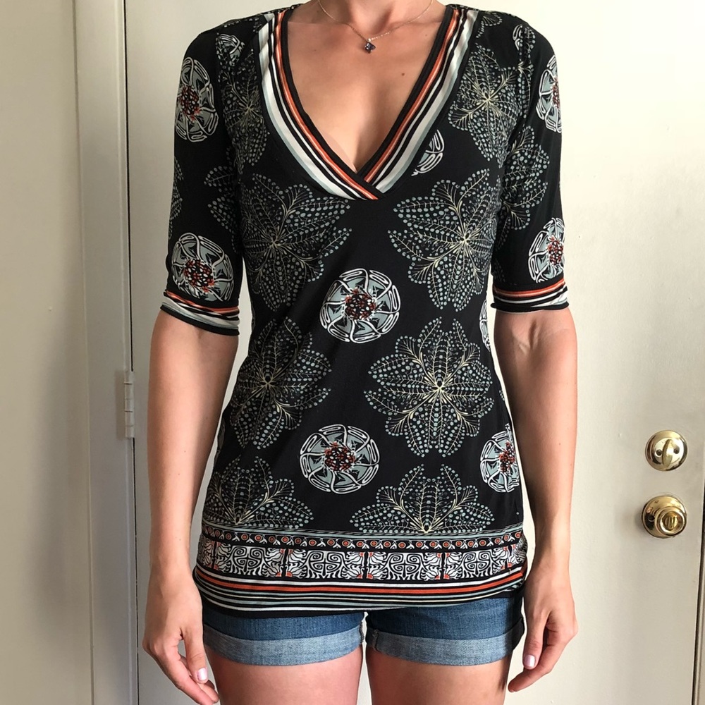 🎉Cute Black Kimono-like Blouse! Lovely MAX STUDIO